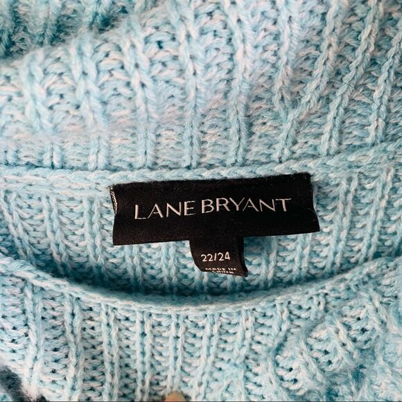 Lane Bryant Wide Sleeve Shaker Knit Sweater - Picture 2 of 3